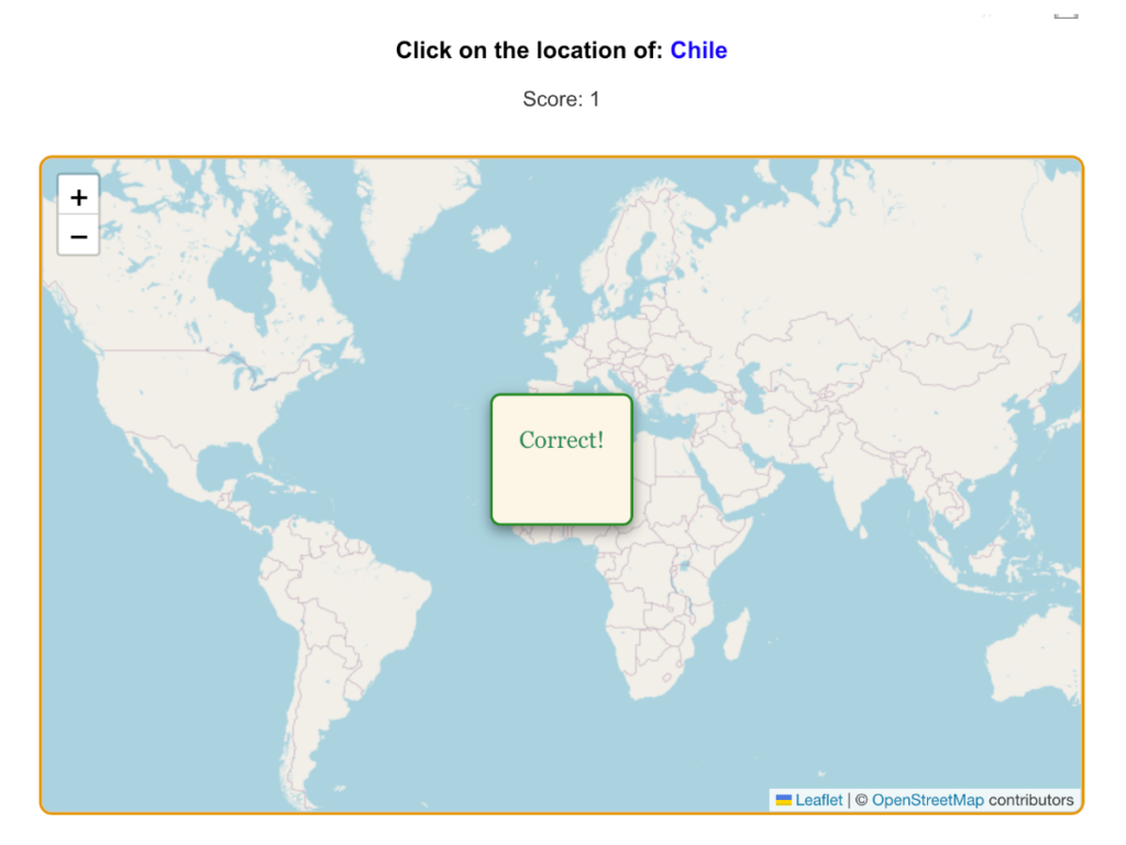 Screenshot 1 of NeoGeoQuiz