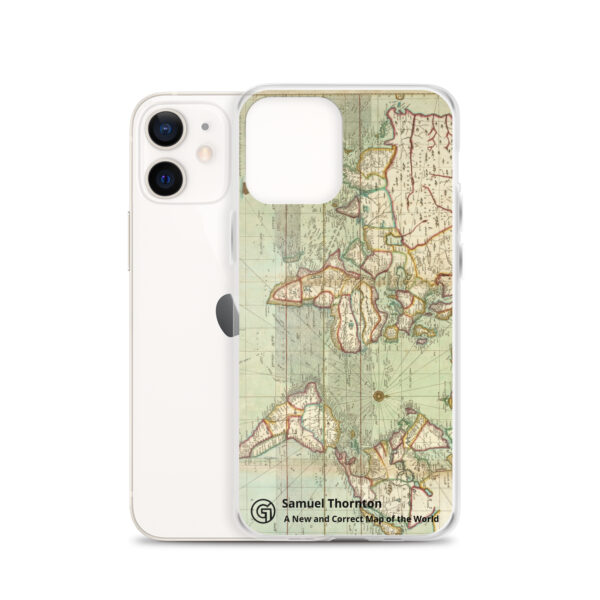 Clear Case for iPhone®. ​Samuel Thornton - A New and Correct Map of the World - Image 15