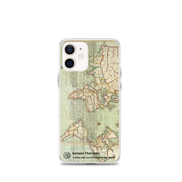 Clear Case for iPhone®. ​Samuel Thornton - A New and Correct Map of the World - Image 8