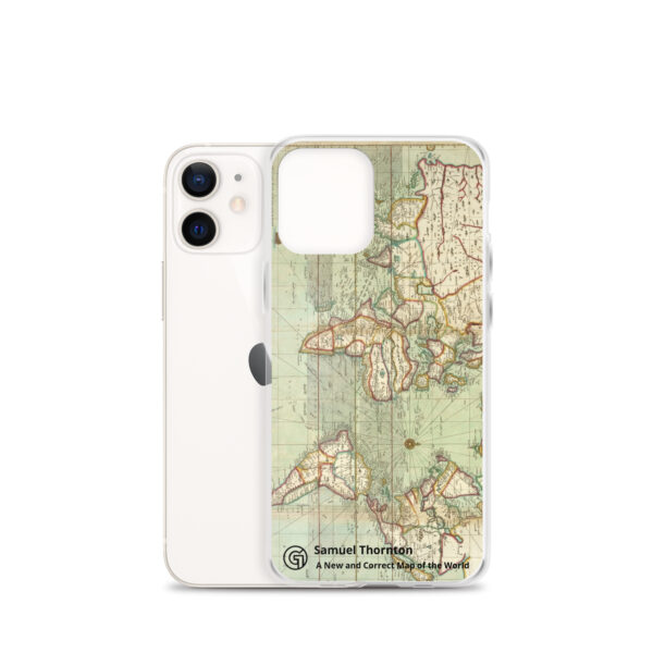 Clear Case for iPhone®. ​Samuel Thornton - A New and Correct Map of the World - Image 9
