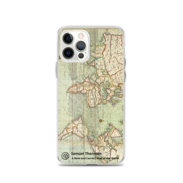 Clear Case for iPhone®. ​Samuel Thornton - A New and Correct Map of the World - Image 12