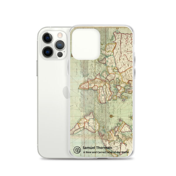 Clear Case for iPhone®. ​Samuel Thornton - A New and Correct Map of the World - Image 13