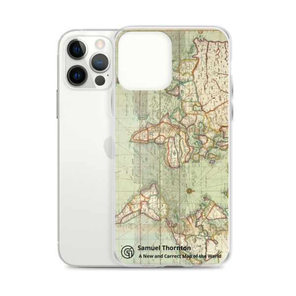 Clear Case for iPhone®. ​Samuel Thornton - A New and Correct Map of the World - Image 11