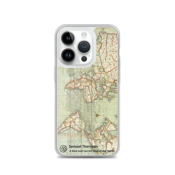 Clear Case for iPhone®. ​Samuel Thornton - A New and Correct Map of the World - Image 28