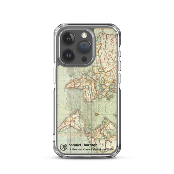 Clear Case for iPhone®. ​Samuel Thornton - A New and Correct Map of the World - Image 36