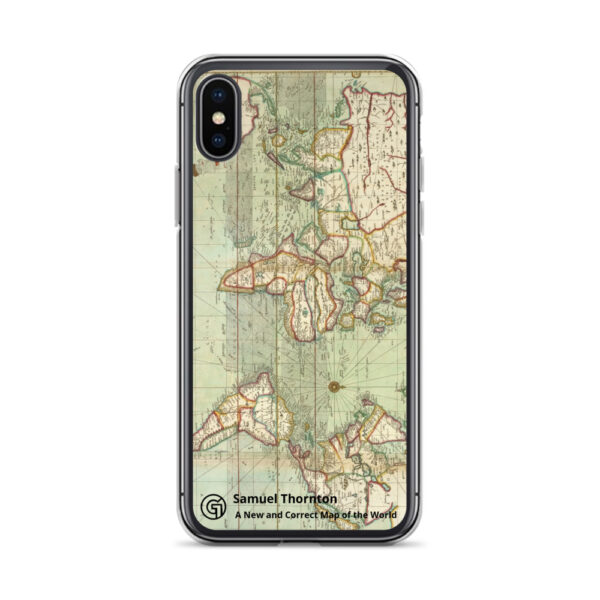 Clear Case for iPhone®. ​Samuel Thornton - A New and Correct Map of the World - Image 51